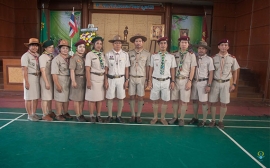 พิธีถวายราชสดุดีกองลูกเสือโรงเรียนพะตงวิทยามูลนธิ 24112560