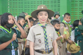 กิจกรรมค่ายลูกเสือ เนตรนารี ป.4 19-12-2563