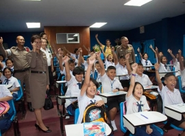 พลตำรวจโทพิทยา ศิริรักษ์ จเรตำรวจ สำนักงานตำรวจแห่งชาติ นิเทศ งาน D.A.R.E. 16052562