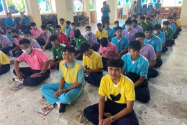 ค่ายธรรมะสัญจร เพื่อปลุกฝังคุณธรรม จริยธรรม และหลักคำสอนทางพระพุทธศาสนา ระดับมัธยม 2563