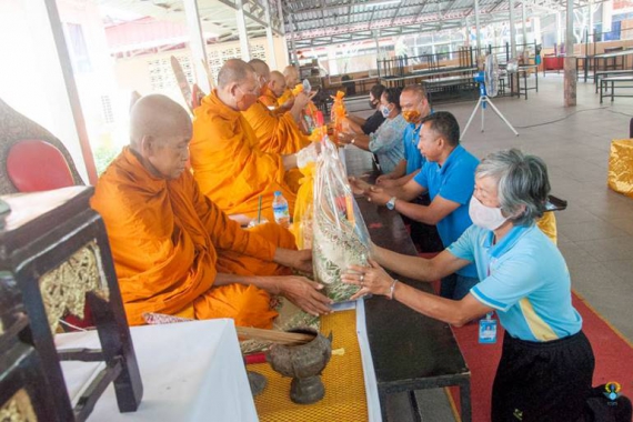 พิธีทำบุญอาคารเรียน ระดับมัธยม 11-07-2563