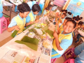 กิจกรรมวันลอยกระทงระดับประถมศึกษา 25 พฤศจิกายน 2558