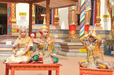 กิจกรรมเเผยแพร่วัฒนธรรมไทยด้านการแสดงโขนและศิลปวัฒนธรรมไทย วันที่ 19 ธันวาคม 2558