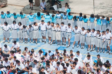 กิจกรรมแสดงสายใยผูกพันน้องพี่ ระดับมัธยมศึกษาปีที่ 3 และมัธยมศึกษาปีที่ 6 05-03-2563