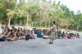 ค่ายลูกเสือ ระดับ ม.3 17-19122559