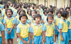 กิจกรรมวันแม่ ระดับประถมและมัธยม11082560