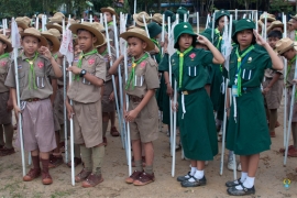 กิจกรรมค่ายลูกเสือและเนตรนารีระดับ ป.4 20012561