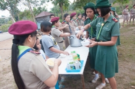ค่ายลูกเสือและเนตรนารี ระดับ ม.2 20022560