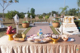 พิธีตั้งศาลพระภูมิ สนามกีฬาใหม่  (02-03-2564)