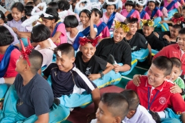 งานด้วยรักและศรัทธา ปัจฉิมนิเทศ ป.6 06-03-2561