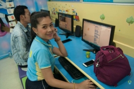 การอบรมเชิงปฏิบัติการด้านคอมพิวเตอร์ โปรแกรม scratch ตามหลักสูตรแกนกลางการศึกษาขั้นพื้นฐาน พ.ศ.2551 (ฉบับปรับปรุง2560) 2561