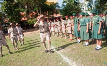 พิธีเดินสวนสนามวันสถาปนาวันลูกเสือแห่งชาติ [30-06-2560]-20170807