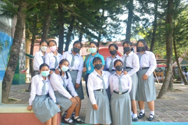 ภาพบรรยากาศเปิดภาคเรียนที่ 1 ระดับมัธยมศึกษา ปีการศึกษา 2565