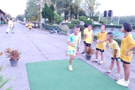 นักเรียนกีฬาเข้าร่วมกิจกรรมเดิน-วิ่ง ทศ.พะตง  07-12-2562